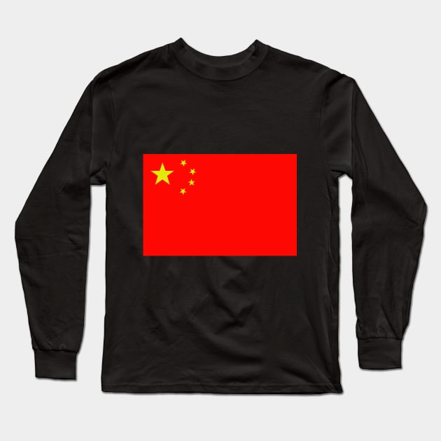 China Long Sleeve T-Shirt by Wickedcartoons